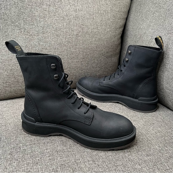 SOREL Hi-Line Waterproof Lace-Up Boot Black Jet Size 8.5 US - Picture 11 of 15